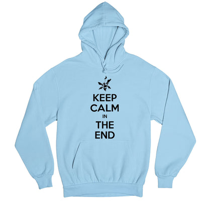 linkin park keep calm hoodie hooded sweatshirt winterwear music band buy online united states usa the banyan tee tbt men women girls boys unisex baby blue