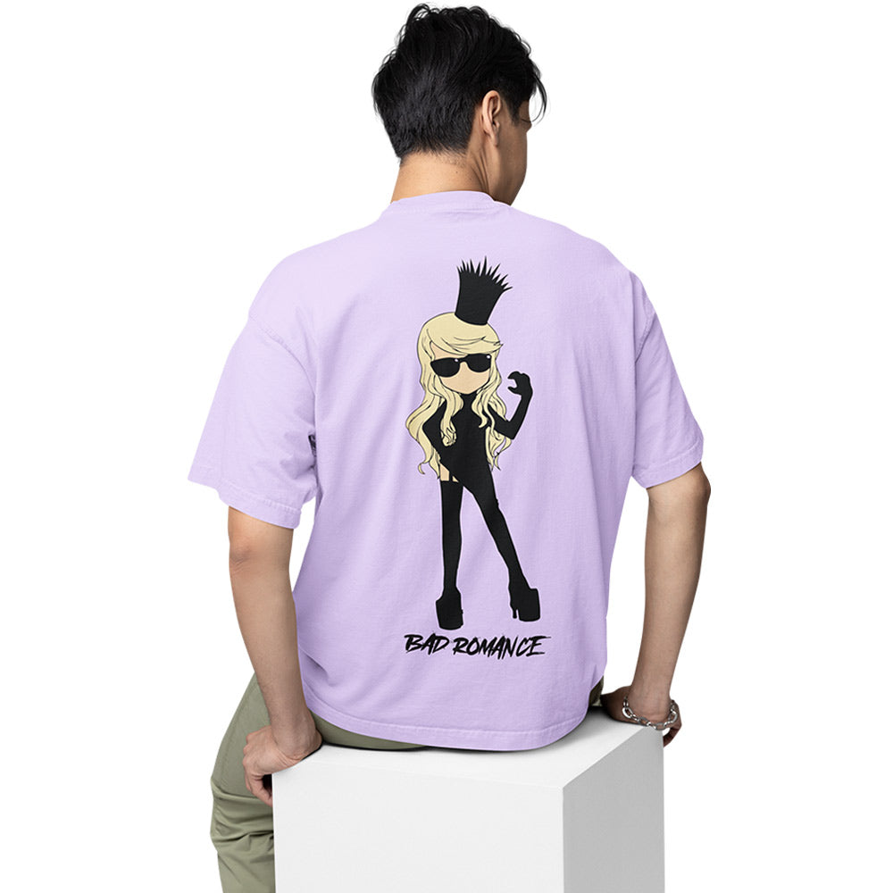 lady gaga oversized t shirt - bad romance music t-shirt lavender buy online india the banyan tee tbt men women girls boys unisex