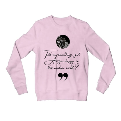 lady gaga shallow sweatshirt upper winterwear music band buy online united states of america usa the banyan tee tbt men women girls boys unisex baby pink