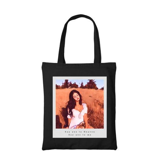 lana del rey say yes to heaven tote bag music band buy online united states of america usa the banyan tee tbt men women girls boys unisex  