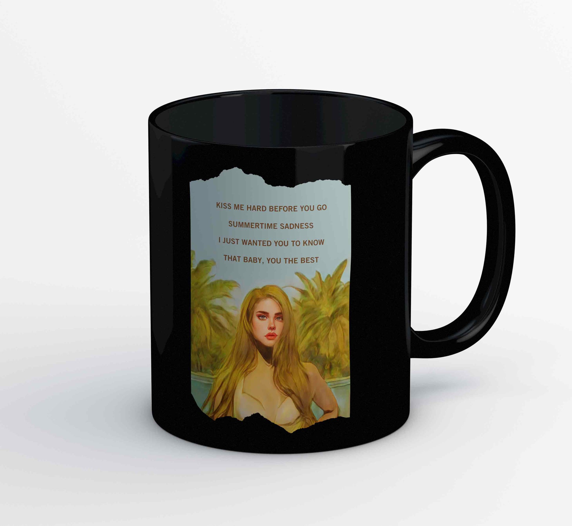 lana del rey summertime sadness mug coffee ceramic music band buy online united states of america usa the banyan tee tbt men women girls boys unisex  