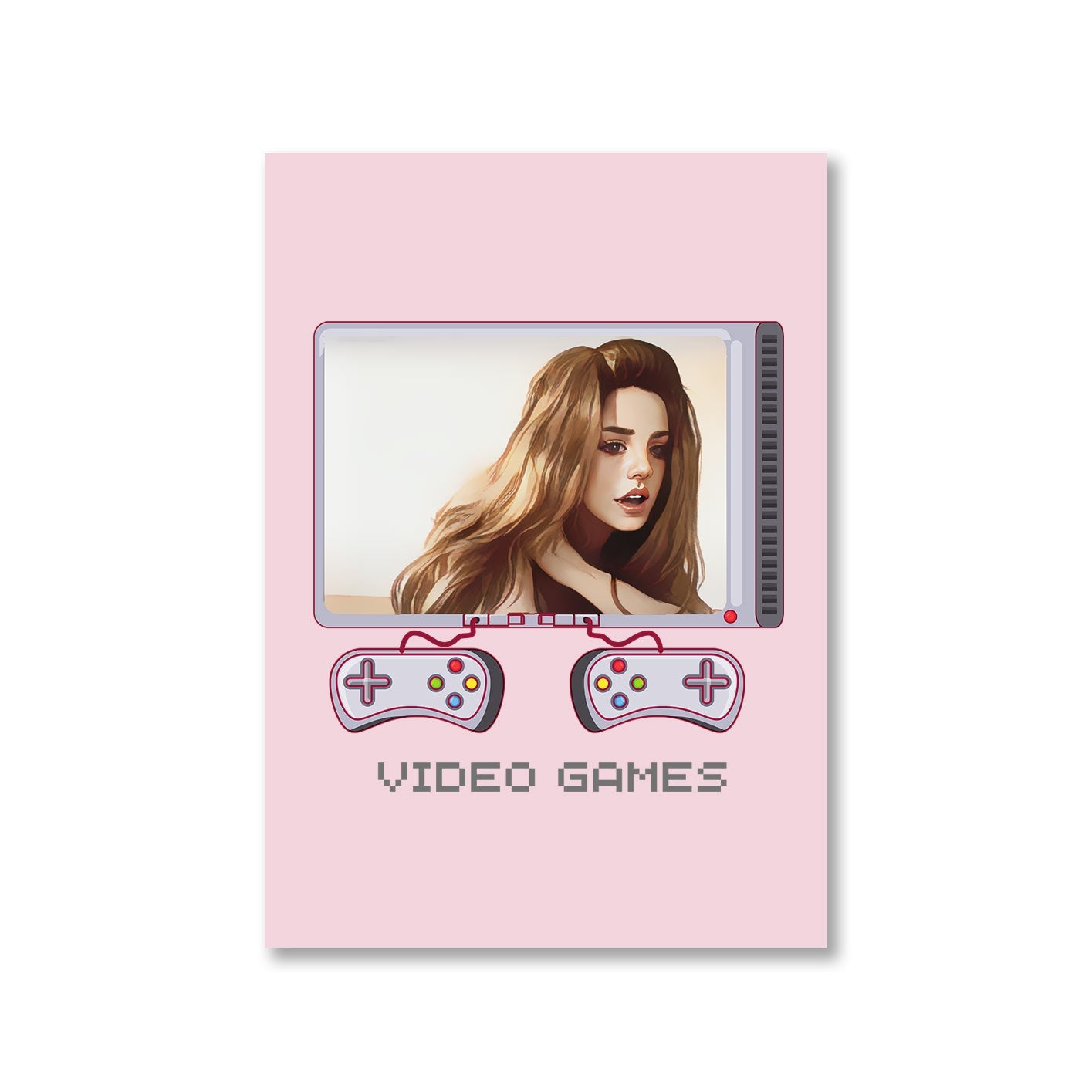 lana del rey video games poster wall art buy online united states of america usa the banyan tee tbt a4 