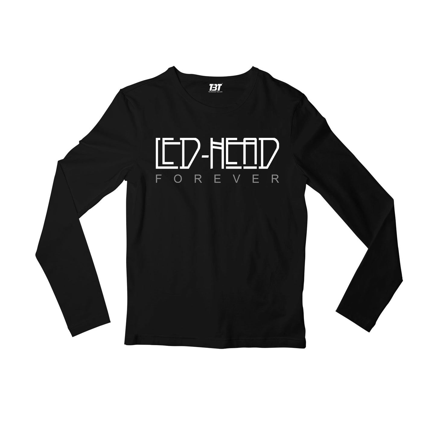 led zeppelin led head forever full sleeves long sleeves music band buy online india the banyan tee tbt men women girls boys unisex black