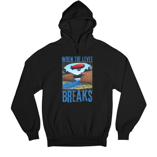 Led Zeppelin Hoodie - When The Levee Breaks Hooded Sweatshirt The Banyan Tee TBT