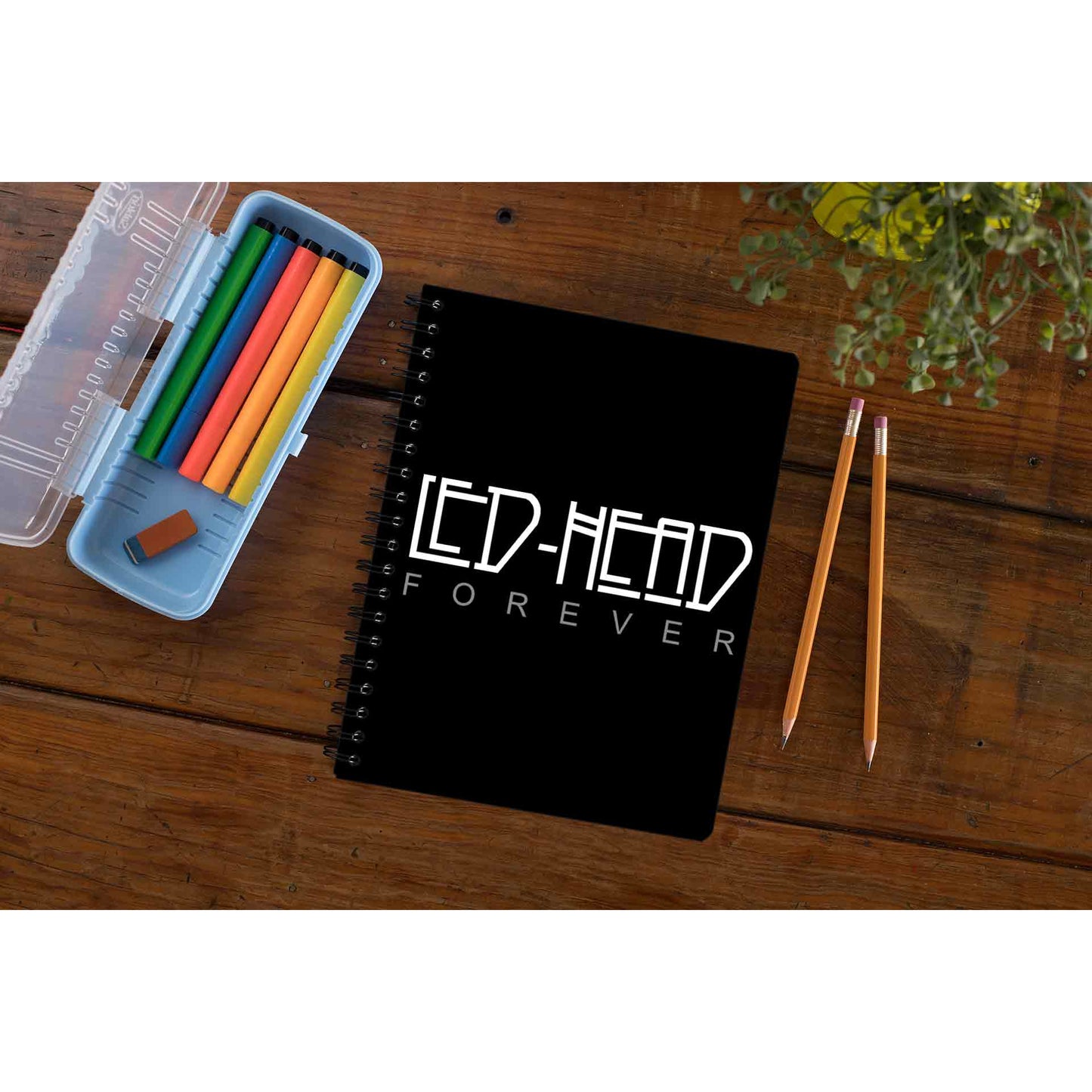 led zeppelin led head forever notebook notepad diary buy online united states of america usa the banyan tee tbt unruled 