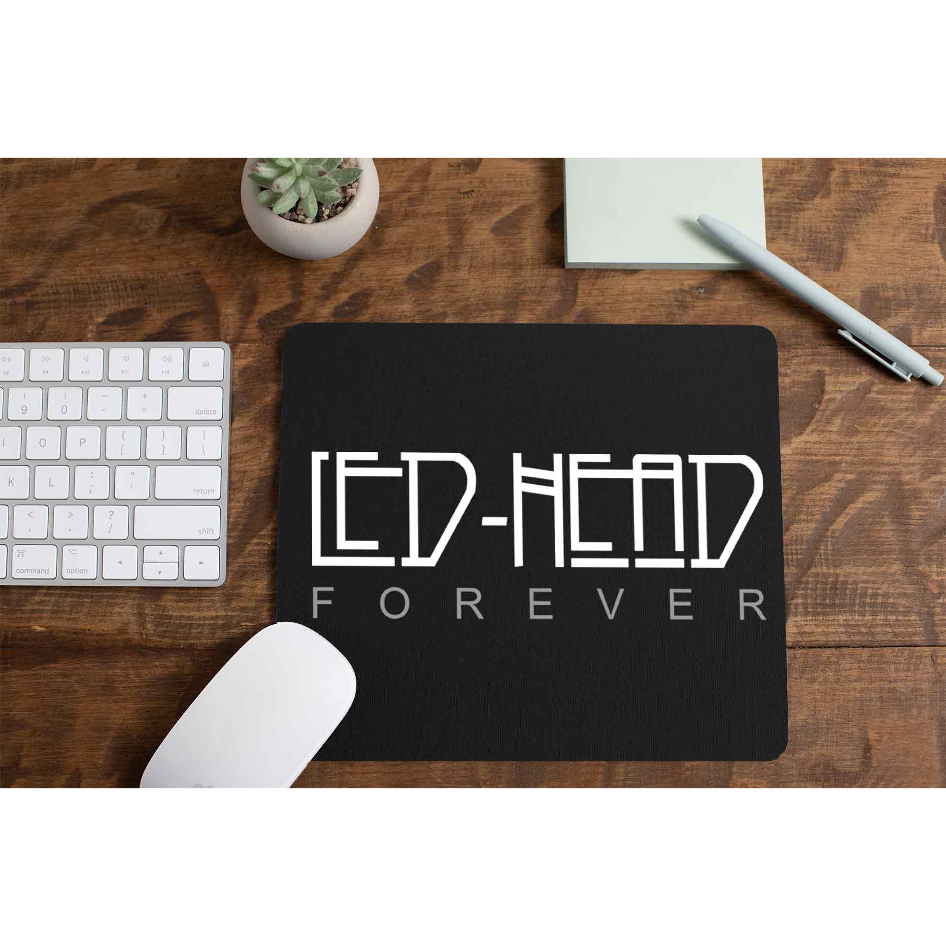 led zeppelin led head forever mousepad logitech large music band buy online united states of america usa the banyan tee tbt men women girls boys unisex  