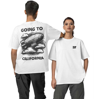 Oversized T shirt - Going To California
