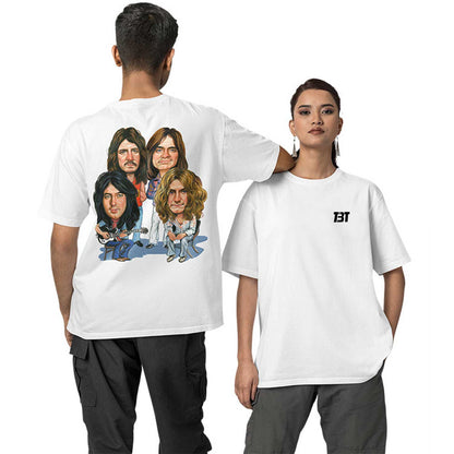 Oversized T shirt - The Rock Legends