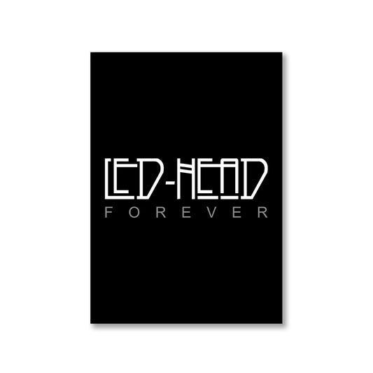 led zeppelin led head forever poster wall art buy online united states of america usa the banyan tee tbt a4 
