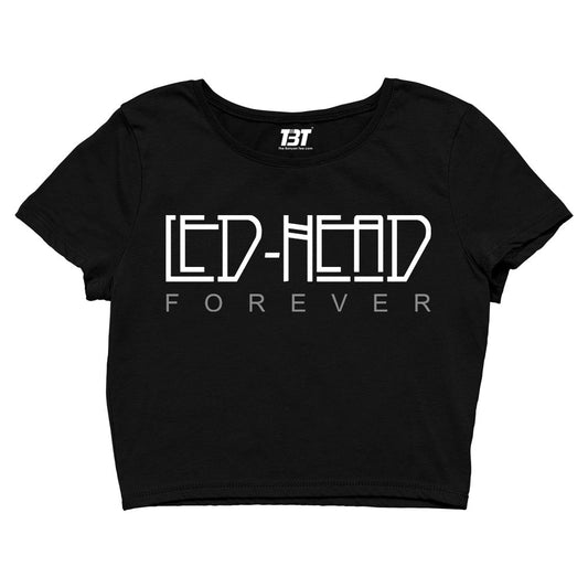 led zeppelin led head forever crop top music band buy online united states of america usa the banyan tee tbt men women girls boys unisex s