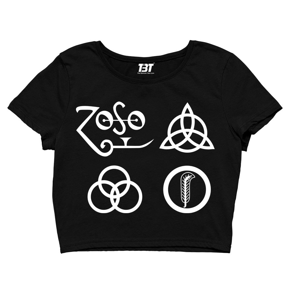 Led Zeppelin Crop Top Crop Top The Banyan Tee TBT