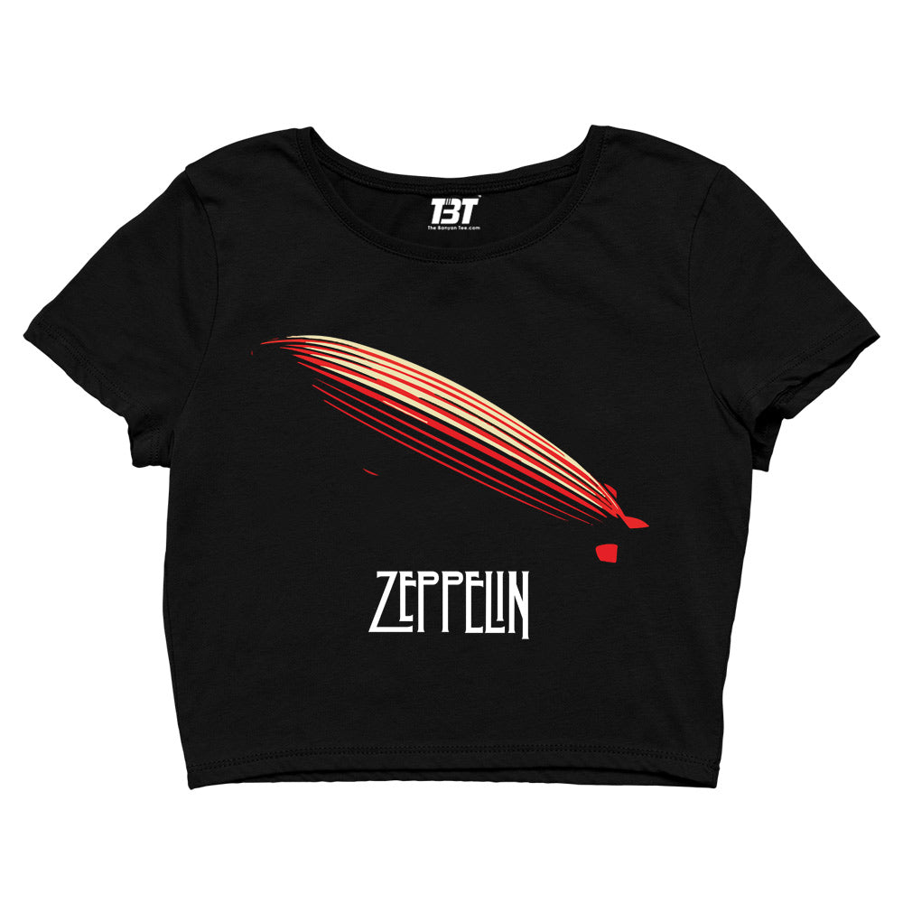 Led Zeppelin Crop Top - Zeppelin Crop Top The Banyan Tee TBT