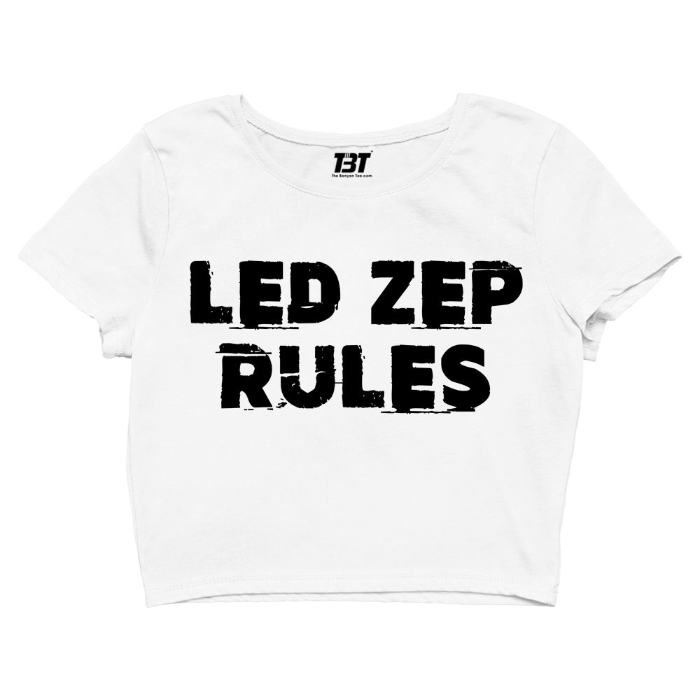 Led Zeppelin Crop Top Crop Top The Banyan Tee TBT