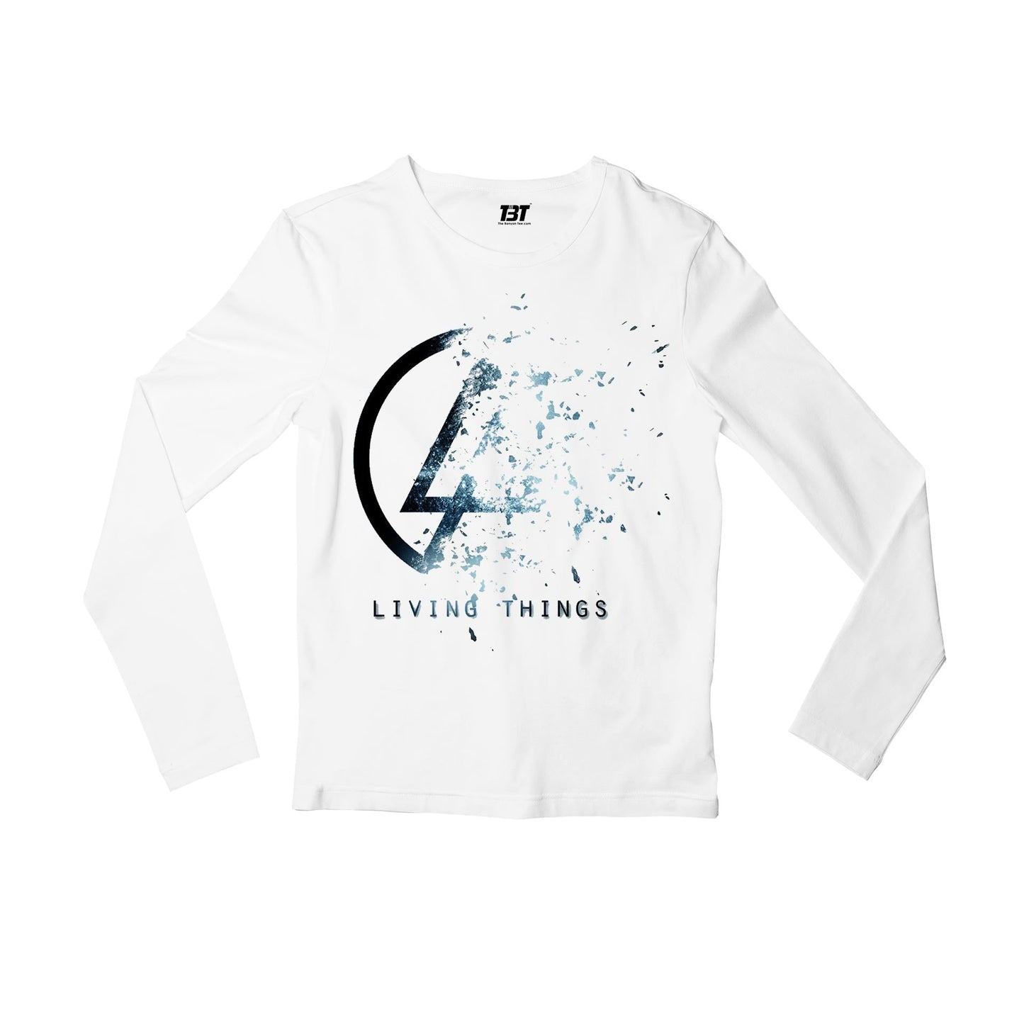 linkin park living things full sleeves long sleeves music band buy online india the banyan tee tbt men women girls boys unisex white