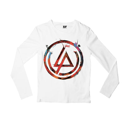 linkin park artwork full sleeves long sleeves music band buy online india the banyan tee tbt men women girls boys unisex white
