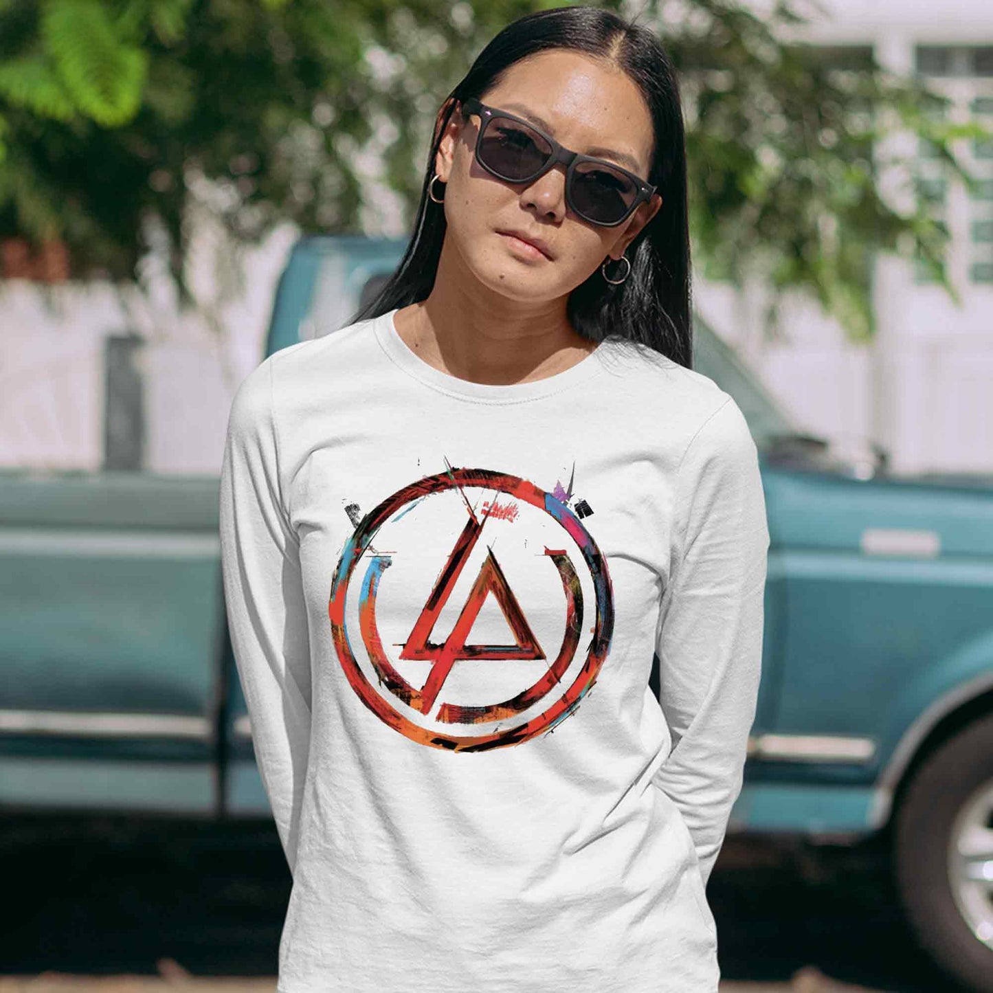 linkin park artwork full sleeves long sleeves music band buy online india the banyan tee tbt men women girls boys unisex white