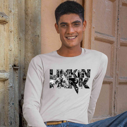 linkin park fan art full sleeves long sleeves music band buy online india the banyan tee tbt men women girls boys unisex white