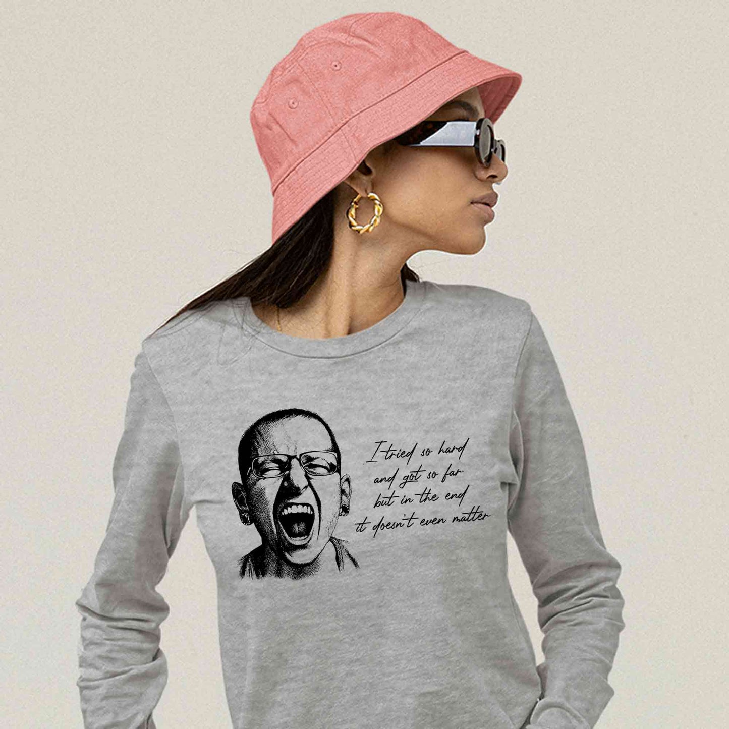 linkin park in the end full sleeves long sleeves music band buy online india the banyan tee tbt men women girls boys unisex gray