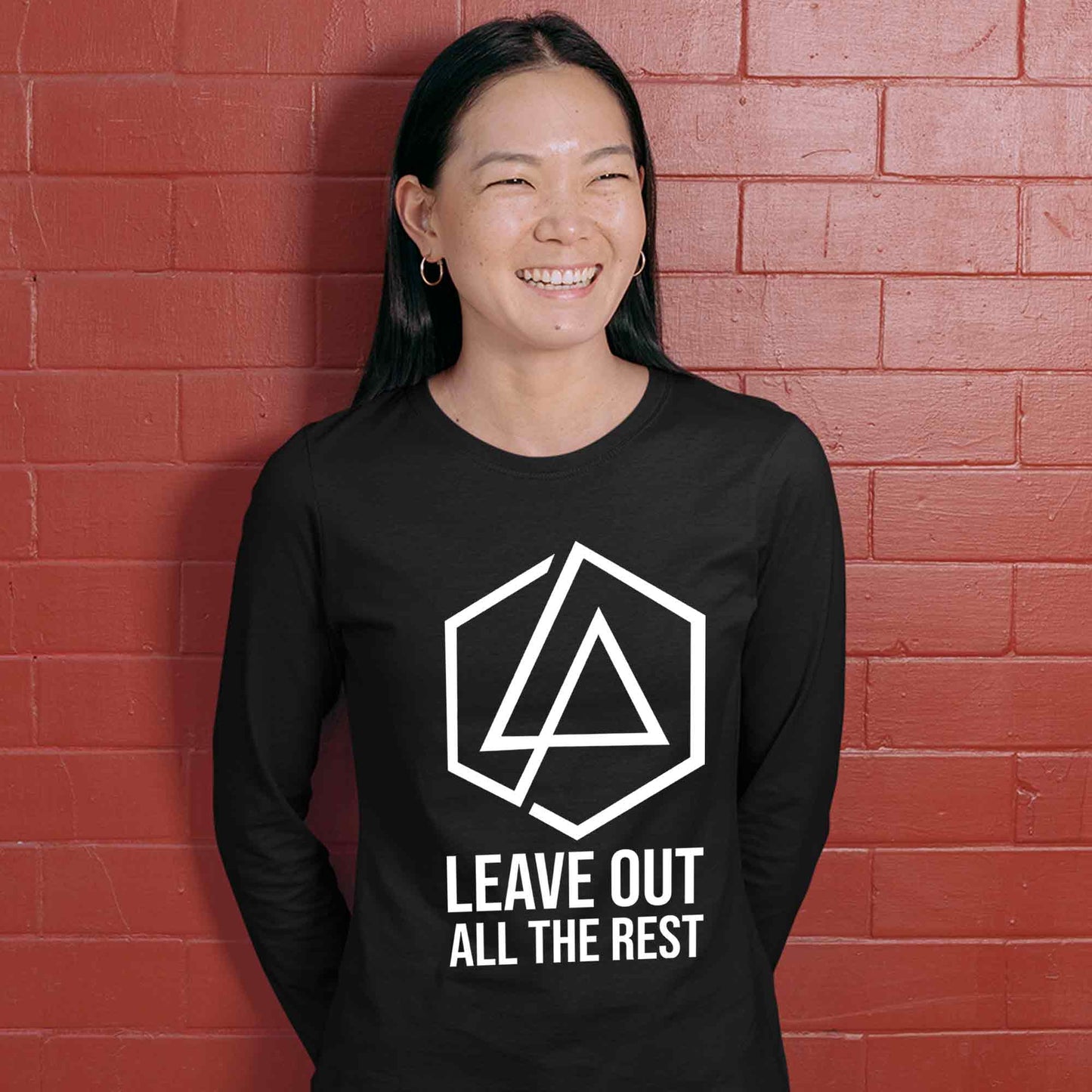 linkin park leave out all the rest full sleeves long sleeves music band buy online india the banyan tee tbt men women girls boys unisex black