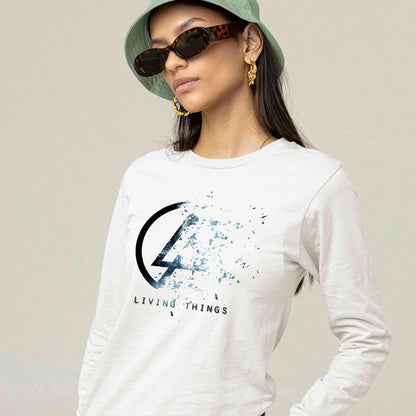 linkin park living things full sleeves long sleeves music band buy online india the banyan tee tbt men women girls boys unisex white