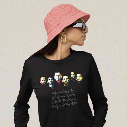 linkin park wastelands full sleeves long sleeves music band buy online india the banyan tee tbt men women girls boys unisex black