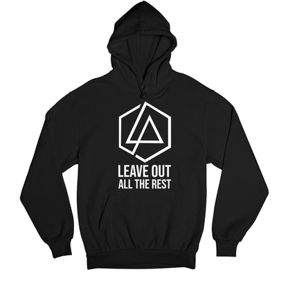 linkin park leave out all the rest hoodie hooded sweatshirt winterwear music band buy online usa united states of america the banyan tee tbt men women girls boys unisex black