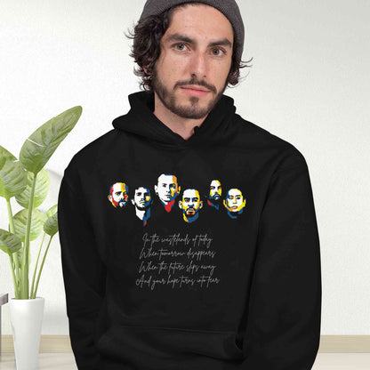 linkin park wastelands hoodie hooded sweatshirt winterwear music band buy online united states usa the banyan tee tbt men women girls boys unisex black