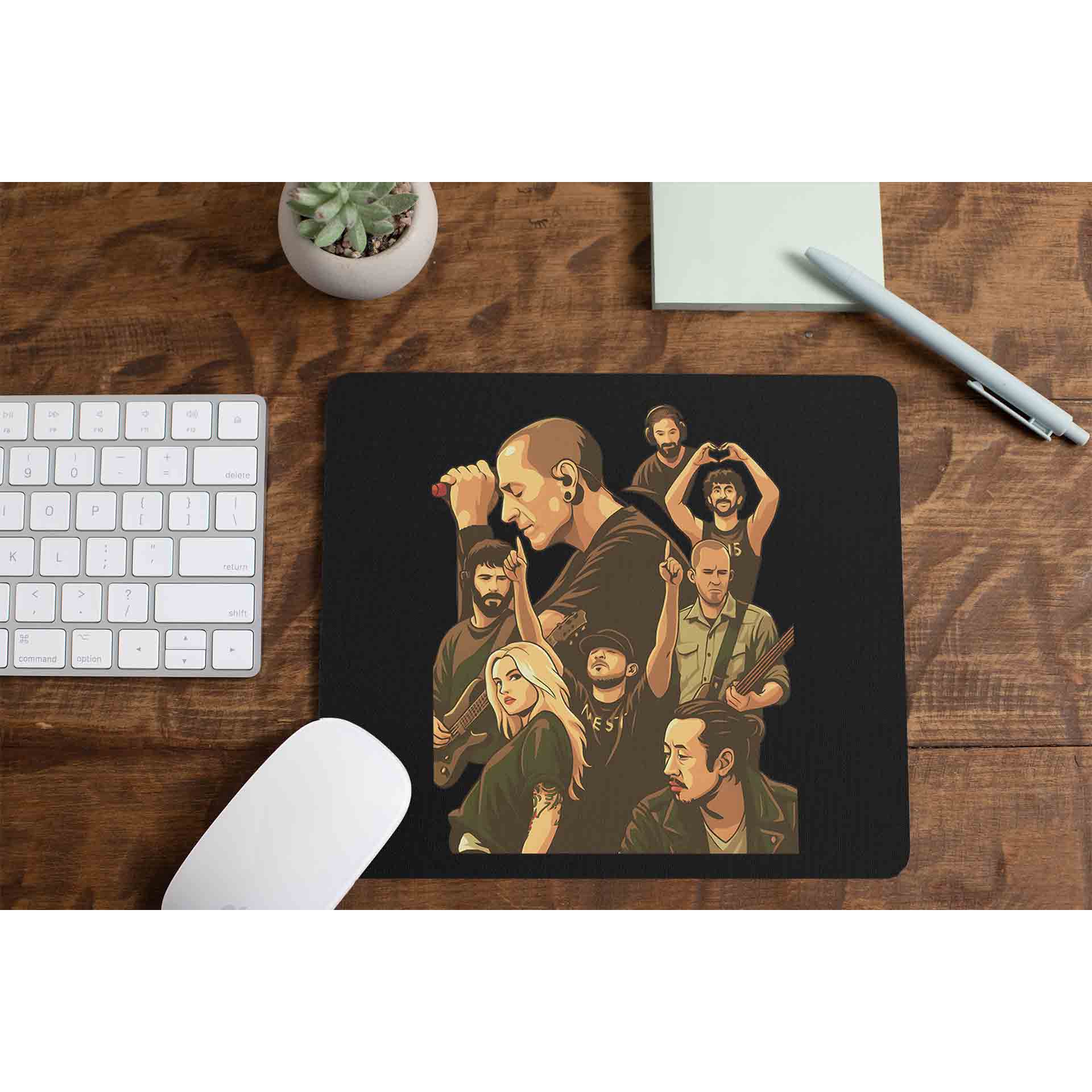 linkin park lp reborn mousepad logitech large anime music band buy online united states usa the banyan tee tbt men women girls boys unisex