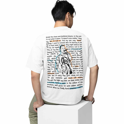 linkin park oversized t shirt - song story music t-shirt white buy online india the banyan tee tbt men women girls boys unisex