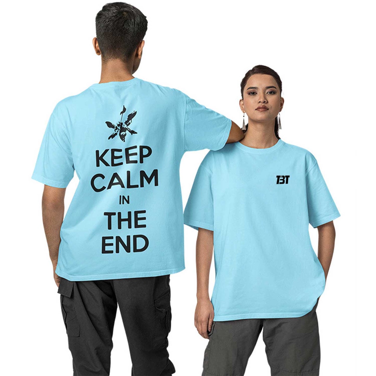 Oversized T shirt - Keep Calm