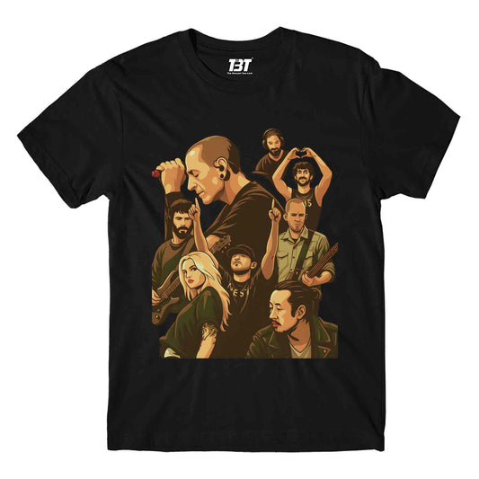 linkin park lp reborn t-shirt music band buy online united states usa the banyan tee tbt men women girls boys unisex black