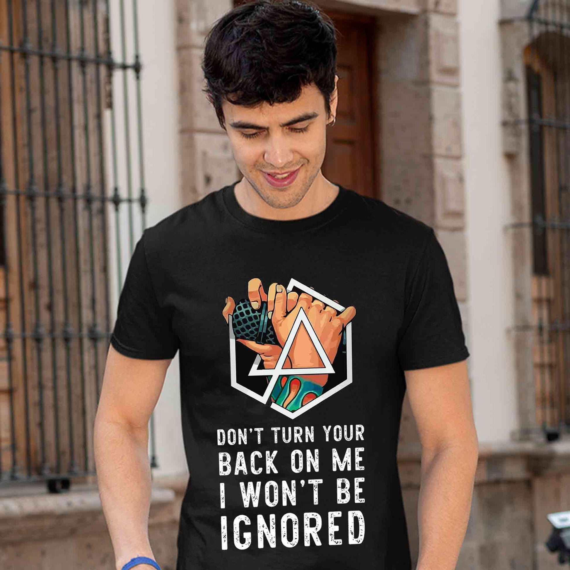 linkin park faint t-shirt music band buy online united states of america usa the banyan tee tbt men women girls boys unisex black