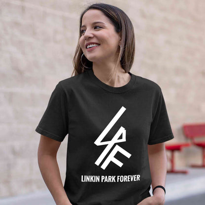 linkin park forever t-shirt music band buy online united states of america usa the banyan tee tbt men women girls boys unisex black