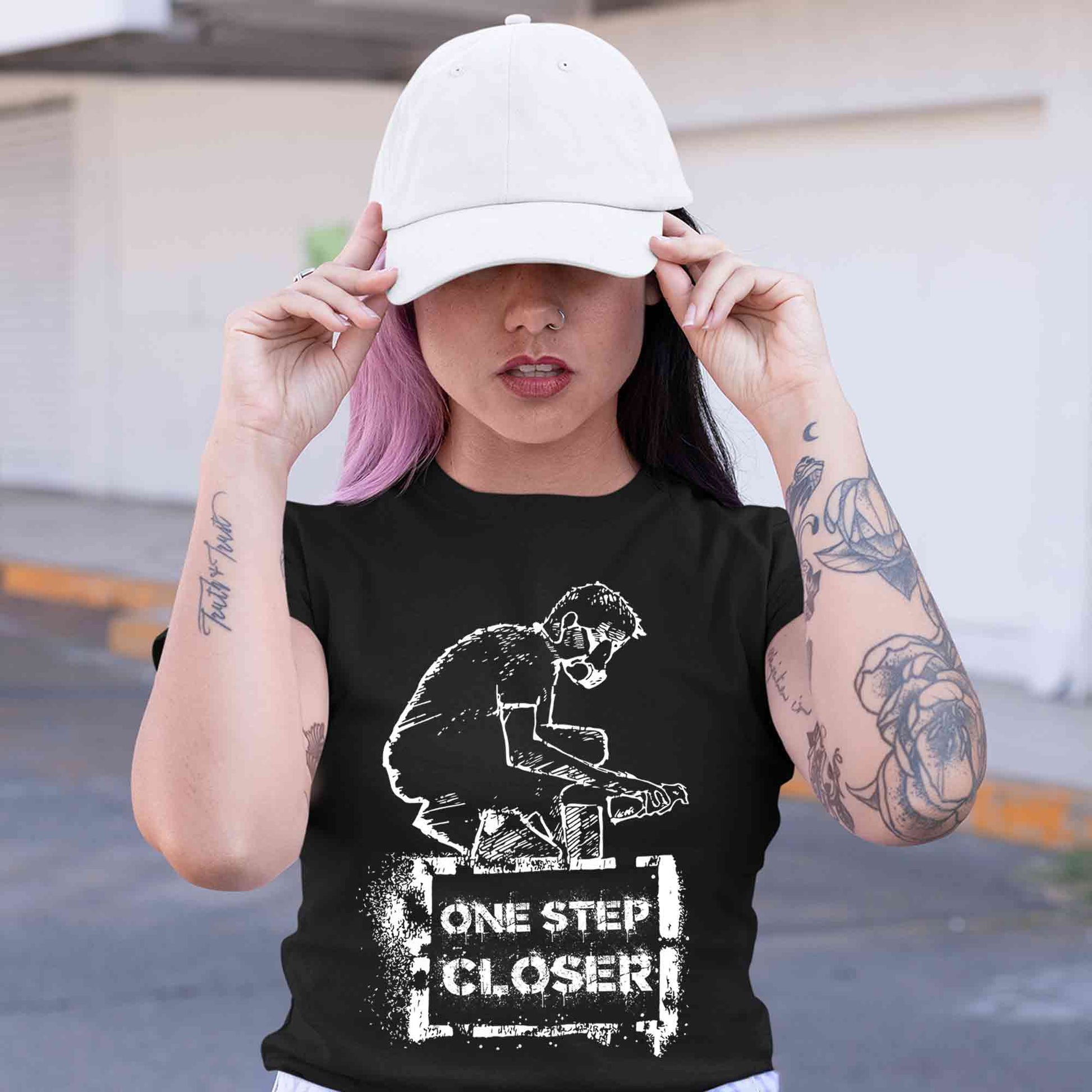 linkin park one step closer t-shirt music band buy online united states of america usa the banyan tee tbt men women girls boys unisex black