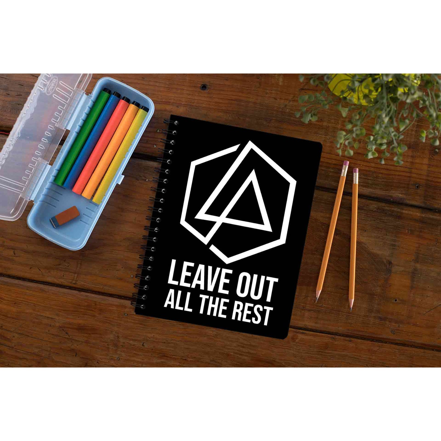 linkin park leave out all the rest notebook notepad diary buy online united states of america usa the banyan tee tbt unruled