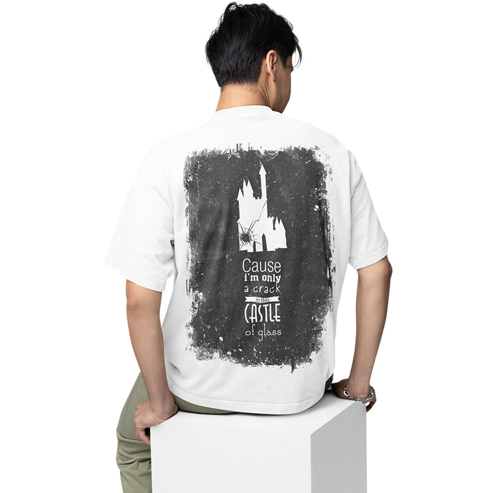 linkin park oversized t shirt - castle of glass music t-shirt white buy online india the banyan tee tbt men women girls boys unisex