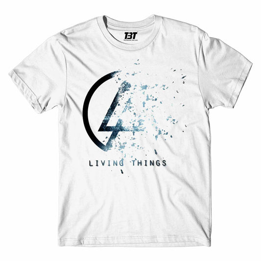 linkin park living things t-shirt music band buy online united states of america usa the banyan tee tbt men women girls boys unisex white