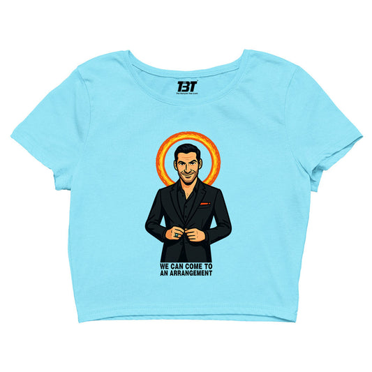 Lucifer Crop Top by The Banyan Tee TBT