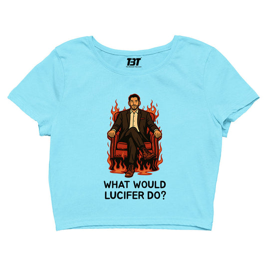 Lucifer Crop Top by The Banyan Tee TBT