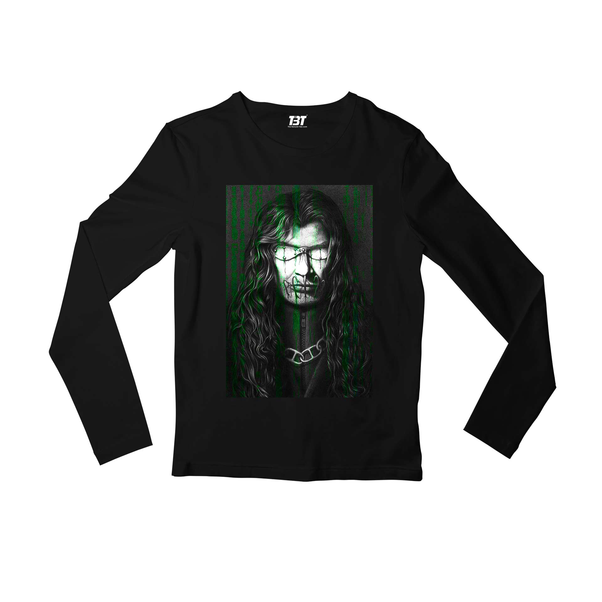megadeth megadave full sleeves long sleeves music band buy online india the banyan tee tbt men women girls boys unisex black