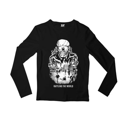 megadeth rattling the world full sleeves long sleeves music band buy online india the banyan tee tbt men women girls boys unisex black