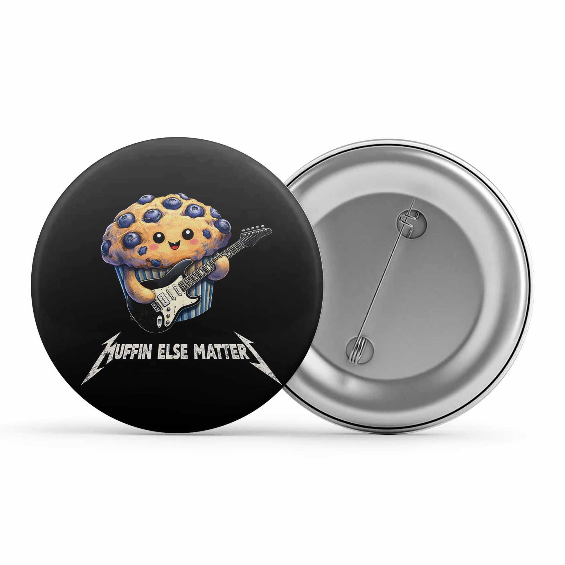metallica muffin else matters badge pin button music band buy online united states usa the banyan tee tbt men women girls boys unisex  