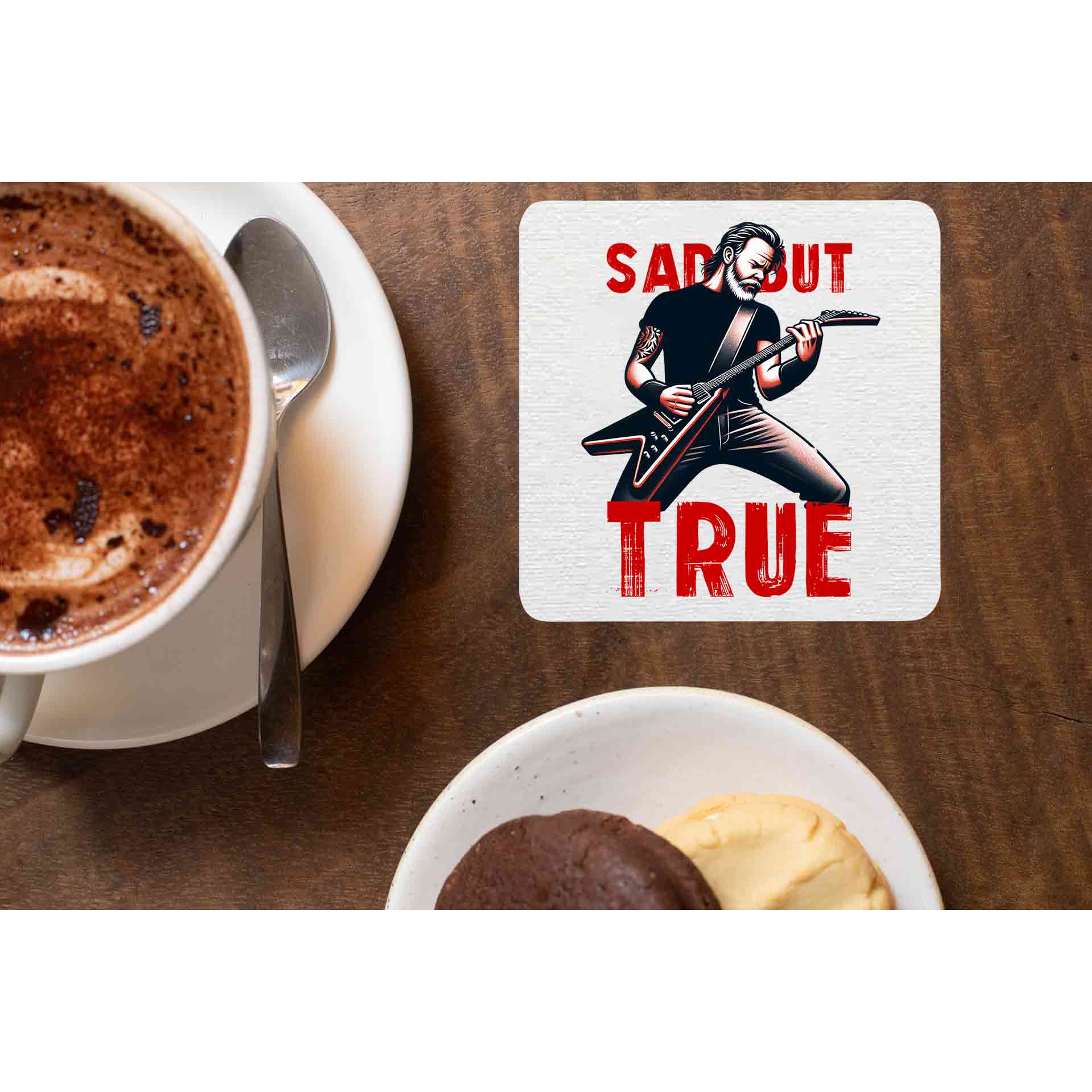 metallica sad but true coasters wooden table cups indian music band buy online india the banyan tee tbt men women girls boys unisex