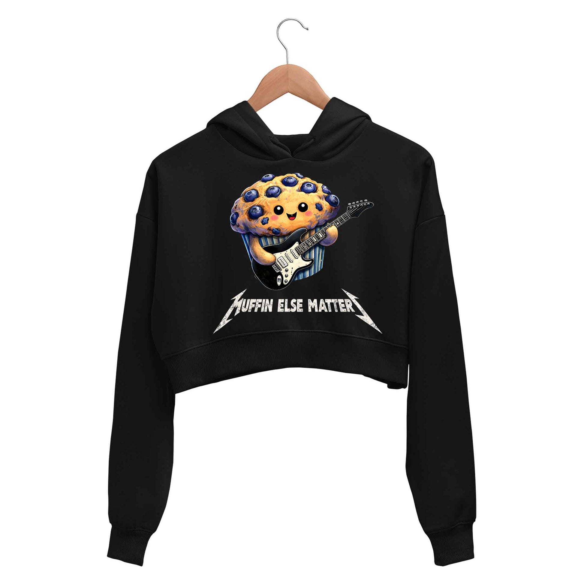 metallica muffin else matters crop hoodie hooded sweatshirt upper winterwear music band buy online united states usa the banyan tee tbt men women girls boys unisex black 