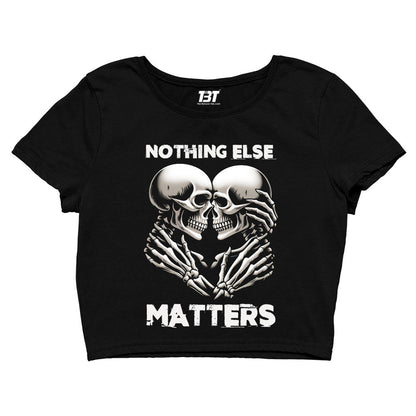 metallica nothing else matters crop top music band buy online united states usa the banyan tee tbt men women girls boys unisex s 