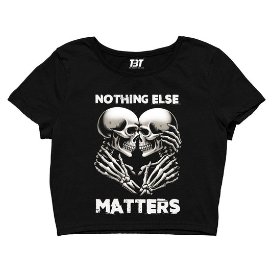 metallica nothing else matters crop top music band buy online united states usa the banyan tee tbt men women girls boys unisex s 