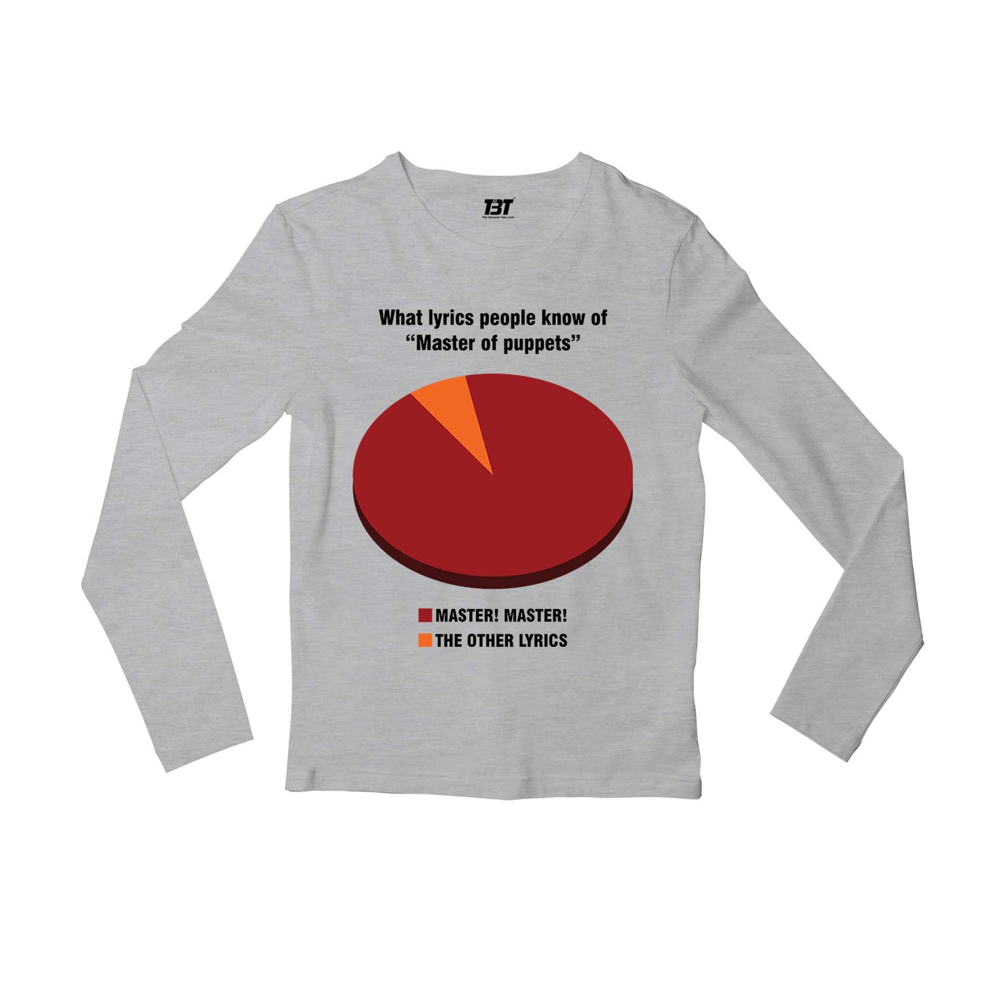metallica master master full sleeves long sleeves music band buy online united states usa the banyan tee tbt men women girls boys unisex gray 