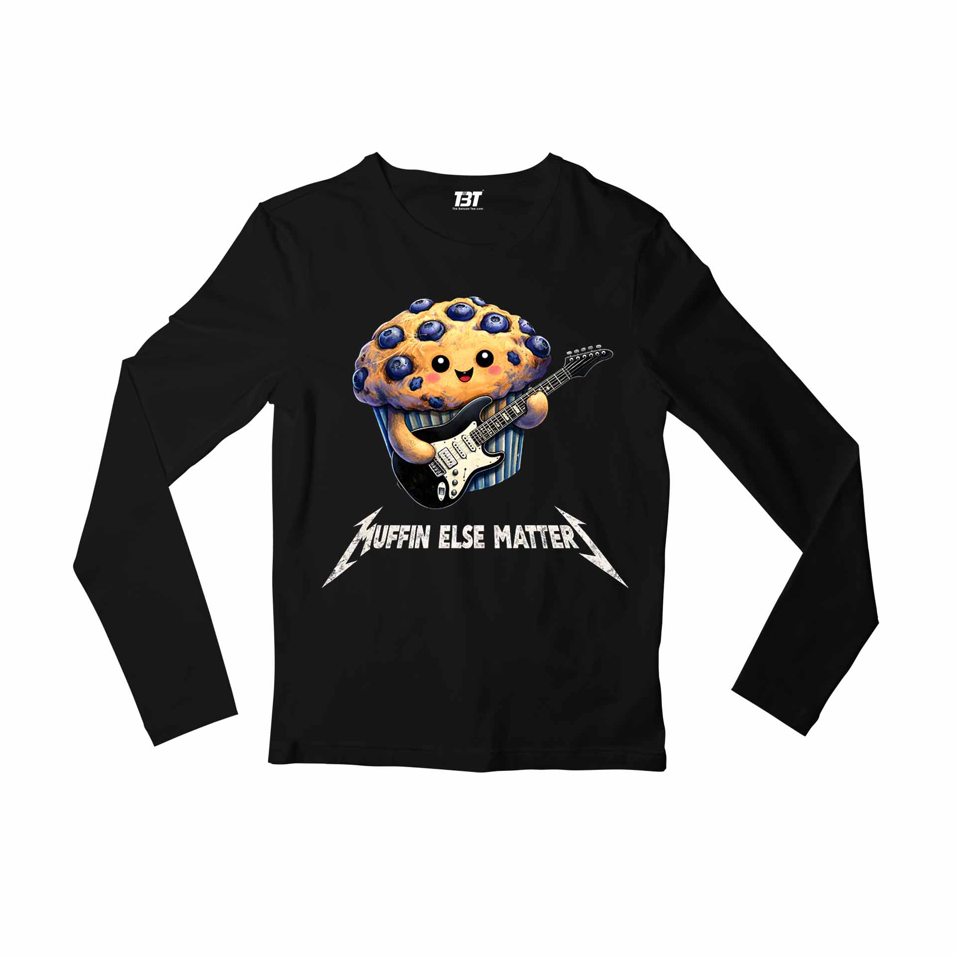 metallica muffin else matters full sleeves long sleeves music band buy online united states usa the banyan tee tbt men women girls boys unisex black 