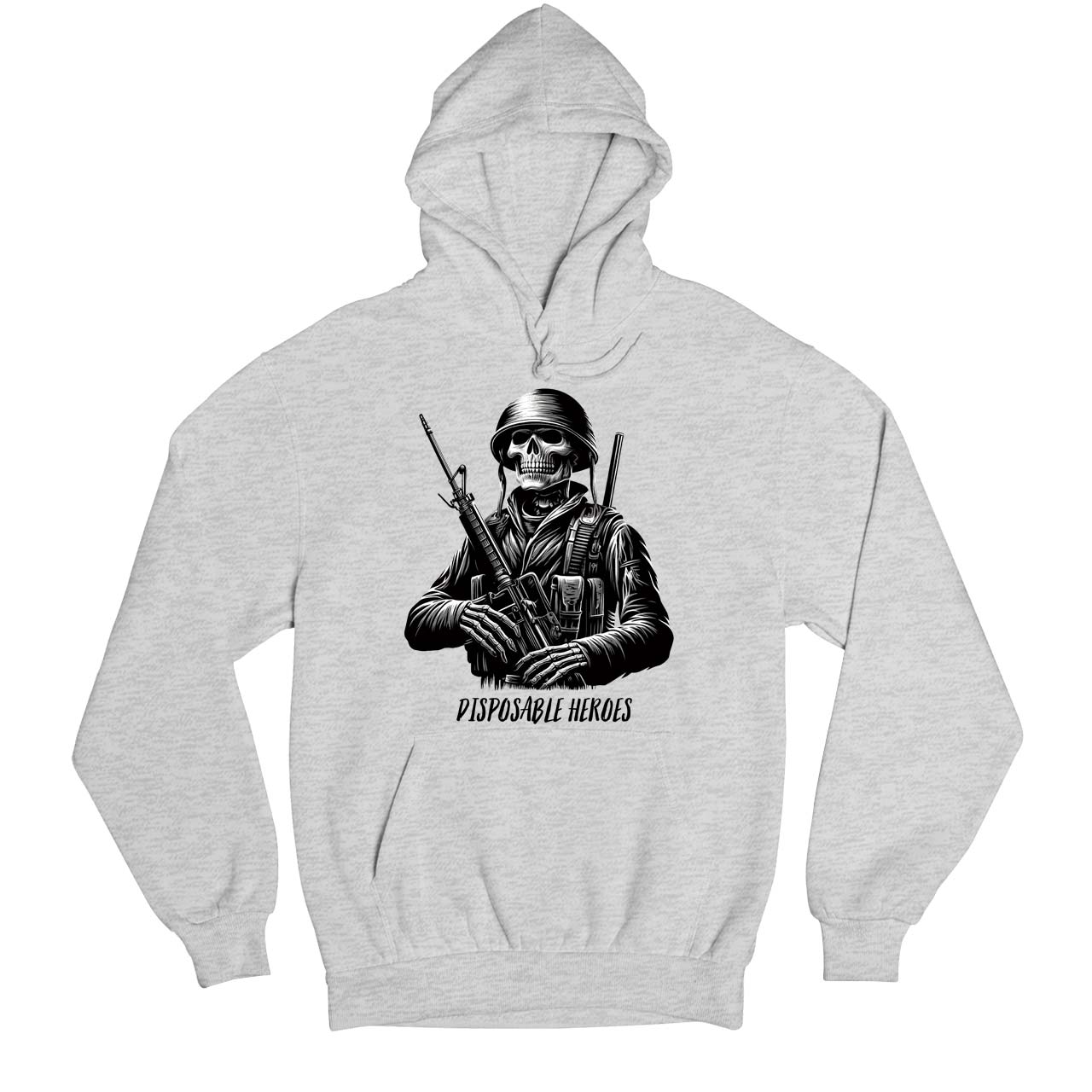 metallica disposable heroes hoodie hooded sweatshirt winterwear music band buy online united states of america usa the banyan tee tbt men women girls boys unisex gray 