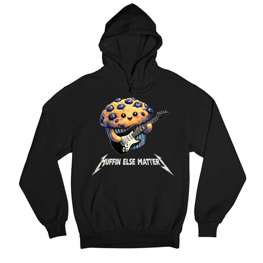 metallica muffin else matters hoodie hooded sweatshirt winterwear music band buy online united states usa the banyan tee tbt men women girls boys unisex black 